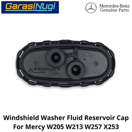 Windshield Washer Mercy W205 W213 W257 X253 Fluid Reservoir Cap Tutup Tanki Cairan Pembersih Kaca C200 E200 GLC