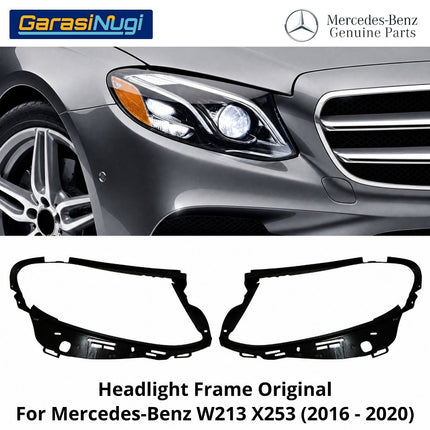 Seal Frame Headlight Mercy W213 X253 Karet Sil Lampu Depan Original Mercedes E300 GLC