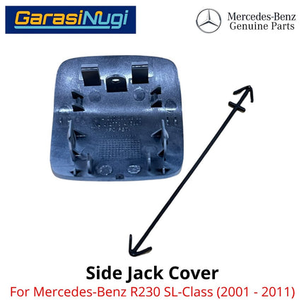 Mercedes R230 Side Jack Point Dongkrak Cover Tutup Samping Original Mercy SL500 SL350