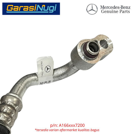 Selang AC Compressor Mercedes W166 X166 Pipa Pendingin Freon Refrigerant Line Original ML GL GLS