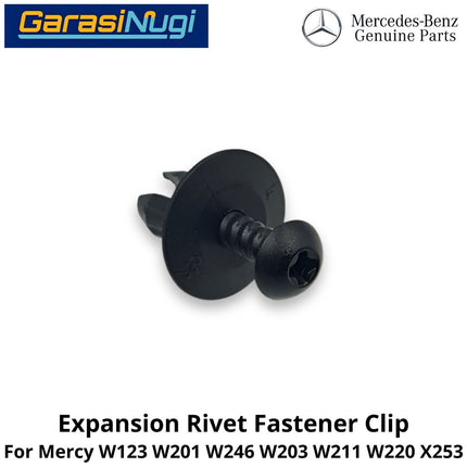 Plastic Multi-Purpose Mercy W201 W123 W203 W211 Expansion Rivet Fastener Clip Klip Pengikat Ekspansi Plastik Mercedes 190 C200 E200