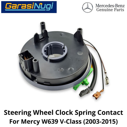 Steering Wheel Mercy W639 Clock Spring Contact Selip Pegas Jam Roda Kemudi Mercedes Vito Viano (2003-2014)