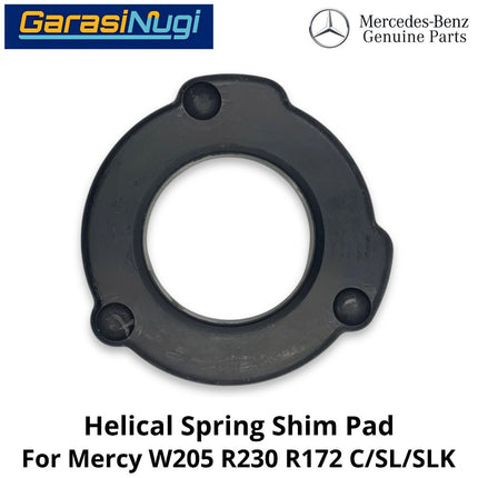 Helical Spring Mercy W205 AMG R230 R172 Pad Bantalan Atas Pelat Pegas Koil Mercedes C200 Sl SLK