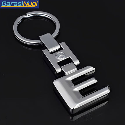 Metal Keychain For Mercedes Gantungan Kunci A B C E G R S AMG CLA CLS GLA GLE GLK ML SLK