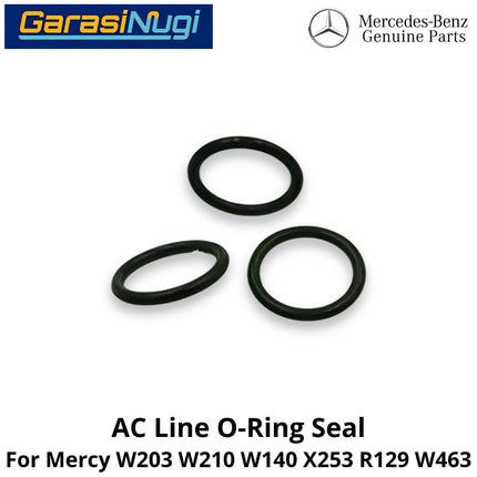 AC Line Mercy W203 W210 W140 R129 O-ring Seal Gasket Karet Saluran Pendingin Udara Mercedes C200 E230 SL
