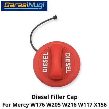 Diesel Filler Mercy W176 W205 W216 W117 X156 Tank Cap Tutup Tali Tangki BBM A200 C300