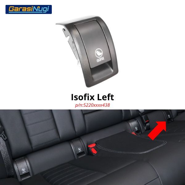 Rear Seat Isofix BMW G20 G21 G28 Cover Assembly Round 320