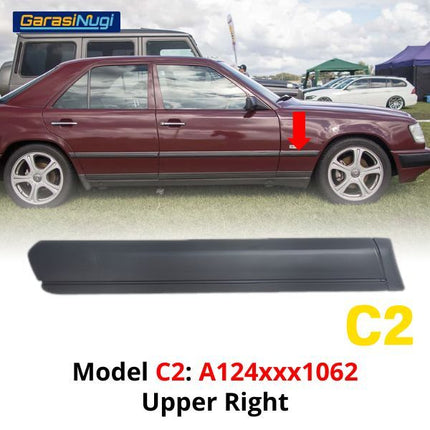 Fender Molding For Mercedes W124 Strip Pelindung Samping Bodi E230