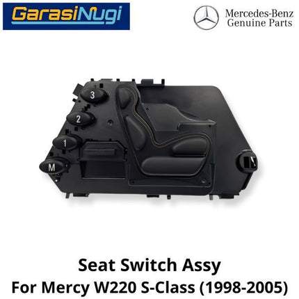 Seat Switch Mercy W220 Button Control Headrest Tombol Kursi Sandaran Kepala Assembly S230