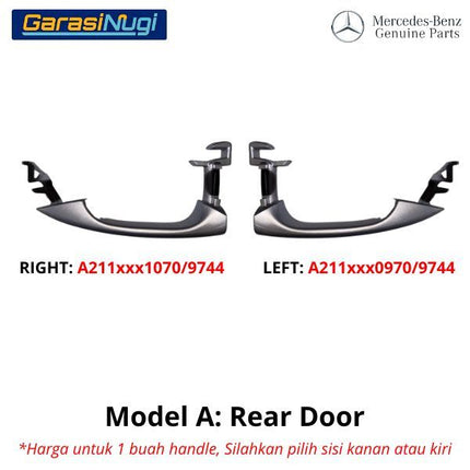 Door Handle Mercy W211 W203 Outer Rear Tarikan Pintu Belakang Luar E240 C200