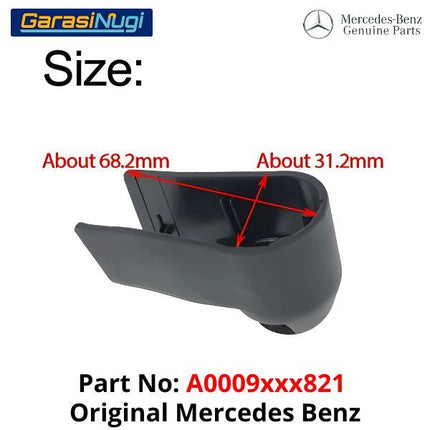 Cover Wiper Mercy W169 W245 Rear Window Arm Cap Kaca Belakang A150 B170