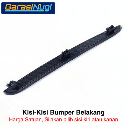 Mercedes W205 C205 Pre-FL Rear Bumper Kisi Kisi Penutup Grille Bemper Belakang C300 AMG