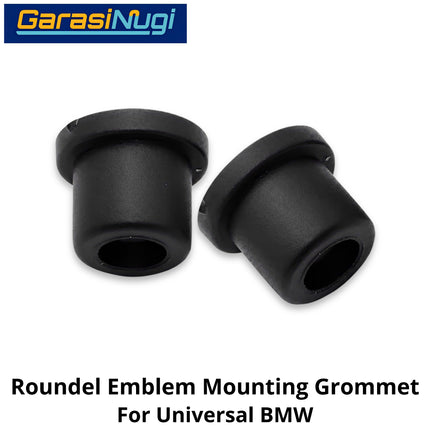 Trunk Emblem For Universal BMW Grommet Klip Karet Pelindung Logo Kap Mesin Depan