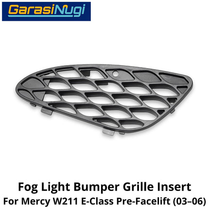 Front Grille Mercy W211 Bumper Cover Mesh Penutup Kisi Ventilasi Grill Elegance Mercedes E240