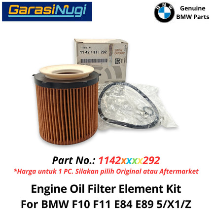 Oil Filter For BMW F30 F10 F11 E84 E89 Saringan Filter Oli Mesin Petrol 328i 528i X1