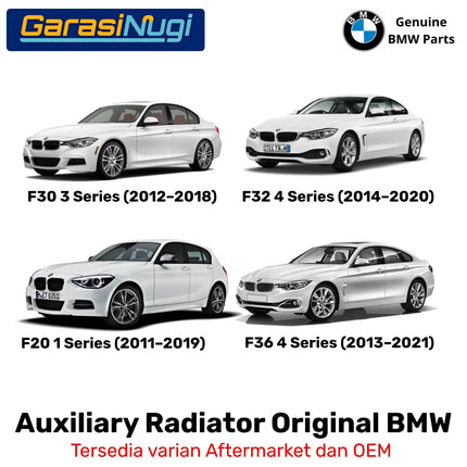 Auxiliary Radiator BMW F30 F32 F20 Pendingin Tambahan Bemper Depan Original BMW 325