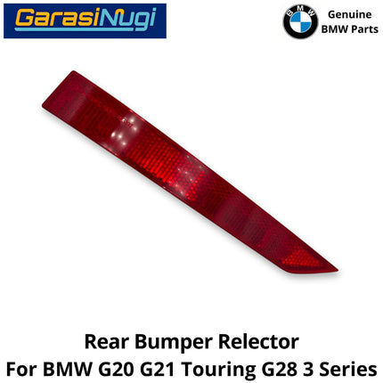 Rear Bumper For BMW G20 G21 G28 Reflector Mata Kucing Bemper Belakang 318 320 330 2018-2022