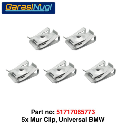 Clip Screw BMW 51717065773 Mur Klip C Panel Bodi Samping Dan Depan