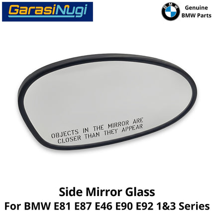 Mirror Glass For BMW E81 E46 E90 Cermin Kaca Spion Depan 51167145268 120 320