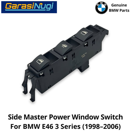 Driver Side For BMW E46 Master Power Window Switch Sakelar Utama Jendela Elektrik 330 1998-2006