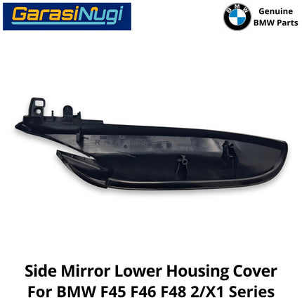 Side Mirror For BMW F45 F46 F48 Lower Housing Section Cover Rumah Bawah Kaca Spion Samping 220 X1 2013-2022