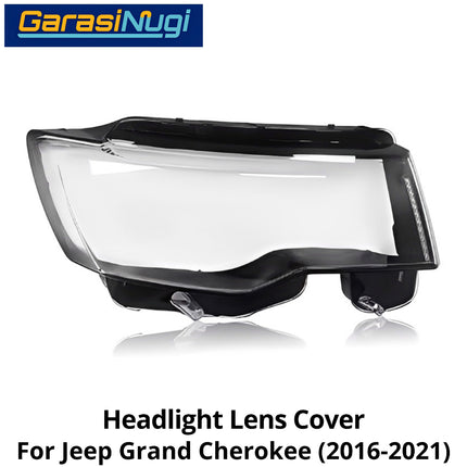 Mika Headlight Jeep Grand Cherokee Lens Kaca Cover Lampu Depan 2016-2021