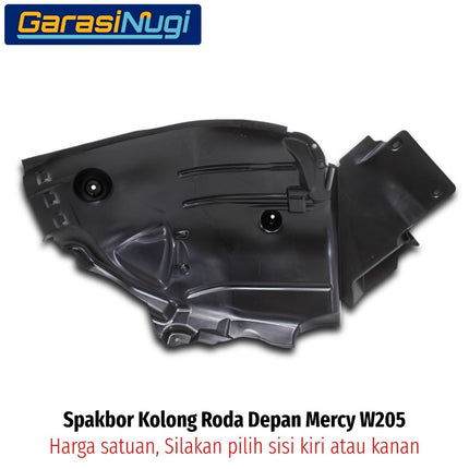 Front Fender Mercy W205 Spakbor Dalam Roda Depan Bagian Belakang Wheelarch Penutup Lumpur C200