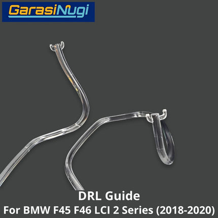 DRL Guide For BMW F45 F46 LCI Tube Angel Eyes LED Lampu Senja 220 230 2018-2020