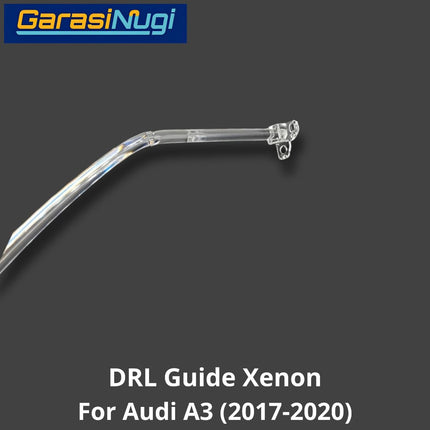 DRL Guide AUDI A3 Xenon Angel Eyebrow Light Lampu Senja (2017-2020)