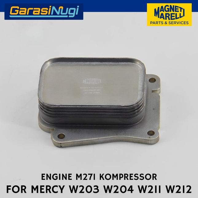 MARELLI Oil Cooler 2711880401 Mercedes M271 W203 W204 W211 W212 Kompressor C180 C200 E200