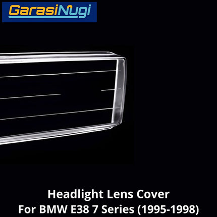 Mika Headlight For BMW E38 Pre-LCI Lens Kaca Cover Lampu Depan 735 (1995-1998)