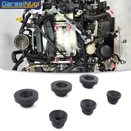 Rubber Pad For Mercedes Engine Cover Plate Bantalan Karet Pelat Penutup Mesin