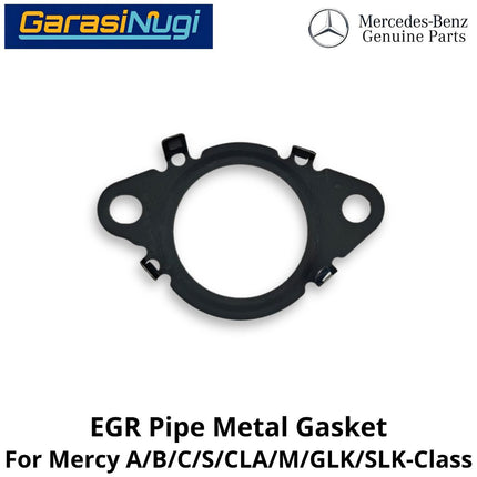 EGR Pipe Mercy W204 W212 W166 R172 Metal Gasket Logam Pipa Sirkulasi Gas Buang Mercedes C200 E200 SLK