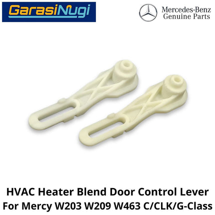 HVAC Heater Blend Mercy W203 W209 W463 Door Control Lever Tuas Kontrol Pintu Pencampur Pemanas C200 CLK