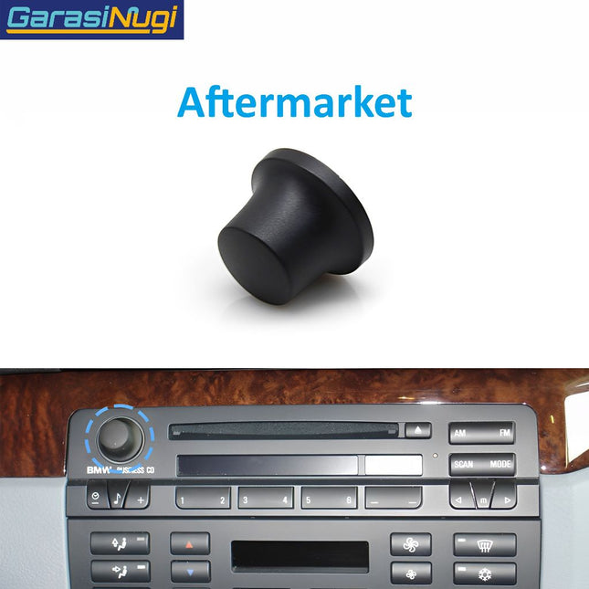 Rotary Radio For BMW E46 Volume Button Knob Tombol 316 318 320 323 325