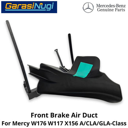 Front Brake Mercy W176 W117 X156 Air Duct Cover Tutup Penghalang Udara Rem Depan Mercedes A200 CLA GLA