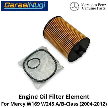 Oil Filter For Mercy W169 W245 Saringan Filter Oli Mesin Petrol Mercedes A150 W180 (2005-2011)