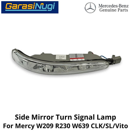 Side Mirror Mercy W209 R230 W639 Turn Signal Lamp Assy Lampu Sein Spion Depan Samping Mercedes CLK SL Vito