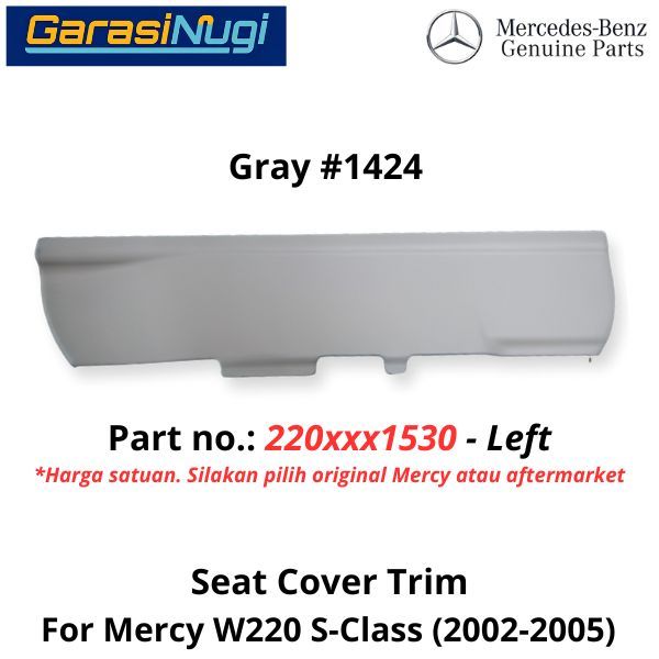 Cover Seat Mercy W220 Penutup Belakang Jok Depan Mercedes S320