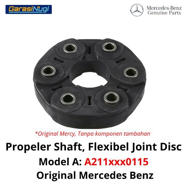 Mercy W211 W203 Propeler Shaft Karet Poros Penggerak Flexibel Disc E240