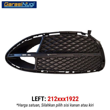 Fog Trim New Mercedes W212 Facelift Bumper Strip Grille Chrome Cover E200