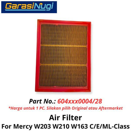 Air Filter Mercy W207 Saringan Udara Mesin 6040940004 Mercedes E250 E350