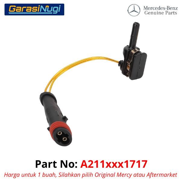 Rear Brake Pad Sensor Mercy W203 W204 Sistem Rem Belakang C200 E320