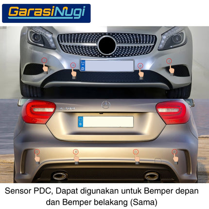 Mercedes W176 W246 R231 Sensor Parkir Reverse Parking Radar Mundur PDC
