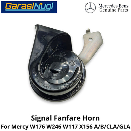 Electric Horn Signal Mercy W176 W246 W117 X156 Fanfare High and Low Note Terompet Klakson Mercedes A200 B180 GLA