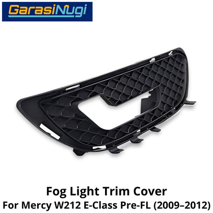 Fog Trim Mercy W212 Pre-FL Bumper Cover Lampu Kabut Avantgarde Standard Mercedes E200