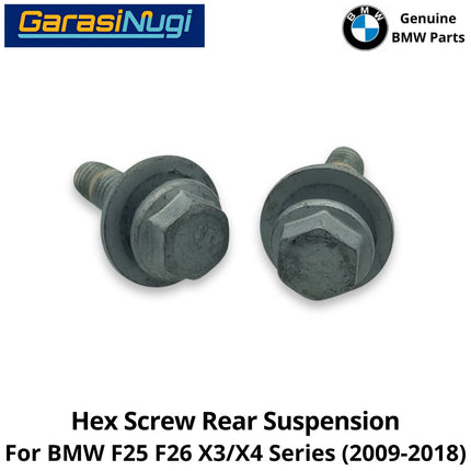 Hex Screw For BMW F25 F26 Rear Suspension Baut Suspensi Belakang 33506792574 X3 X4 2011-2014