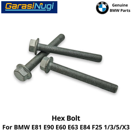 Hex Screw For BMW E81 E90 E60 E63 E84 F25 Rear Control Arm Baut Suspensi Belakang 33306785433 118 320  X1 X3