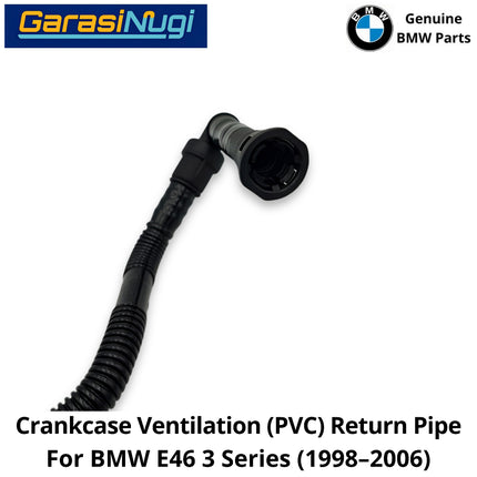 Crankcase Ventilation For BMW E46 PVC Return Hose Selang Ventilasi Bak Mesin 320 1998-2006