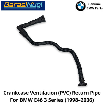 Crankcase Ventilation For BMW E46 PVC Return Hose Selang Ventilasi Bak Mesin 320 1998-2006